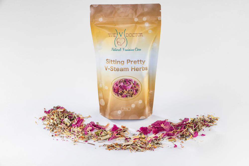 "Hot And Steamy" V-Steam Herb - Menstrual symptoms, bloating, cramps