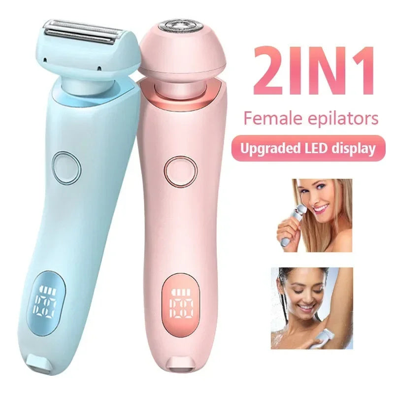 NEW!! -Women's Precision 2-in-1 Hair Trimmer – Smooth & Effortless Women's Bikini Line Hair Trimmer
