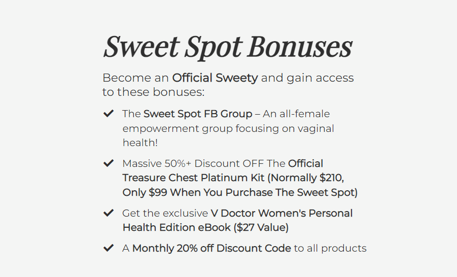 NEW V Doctor Sweet Spot VIP MASTERCLASS w/ Juicing Recipe Favorites - The V Doctor Natural Feminine Care