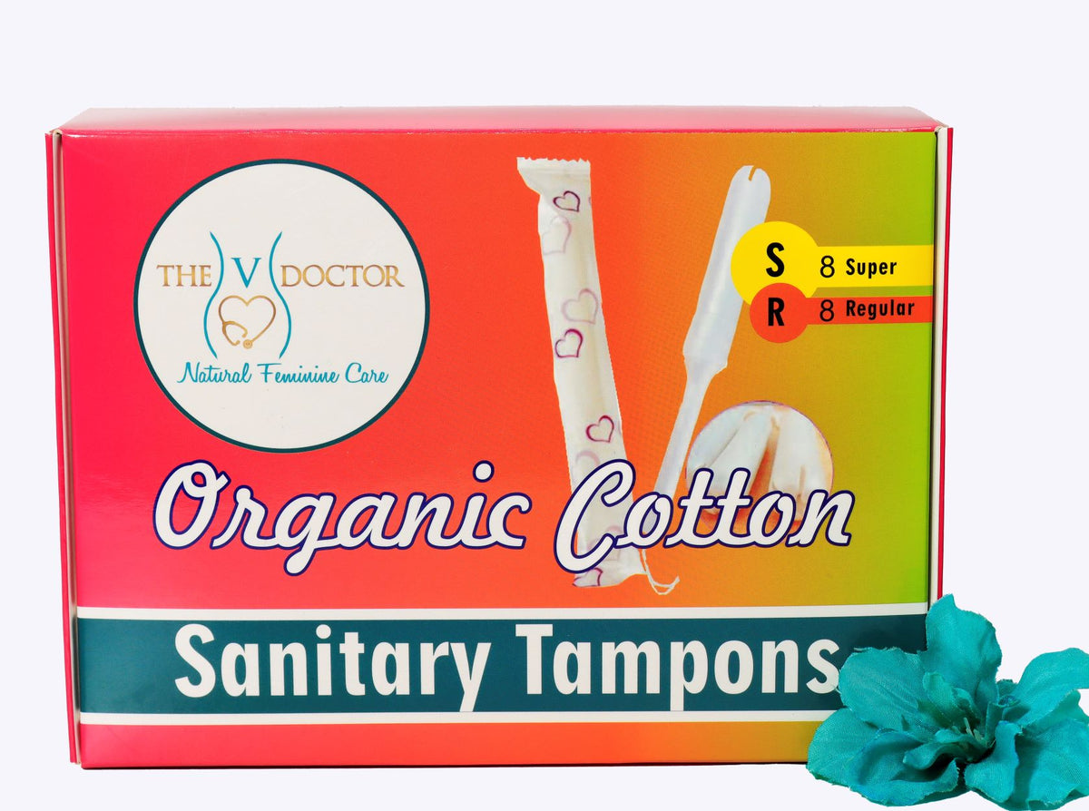 Organic Tampons The V Doctor Natural Feminine Care
