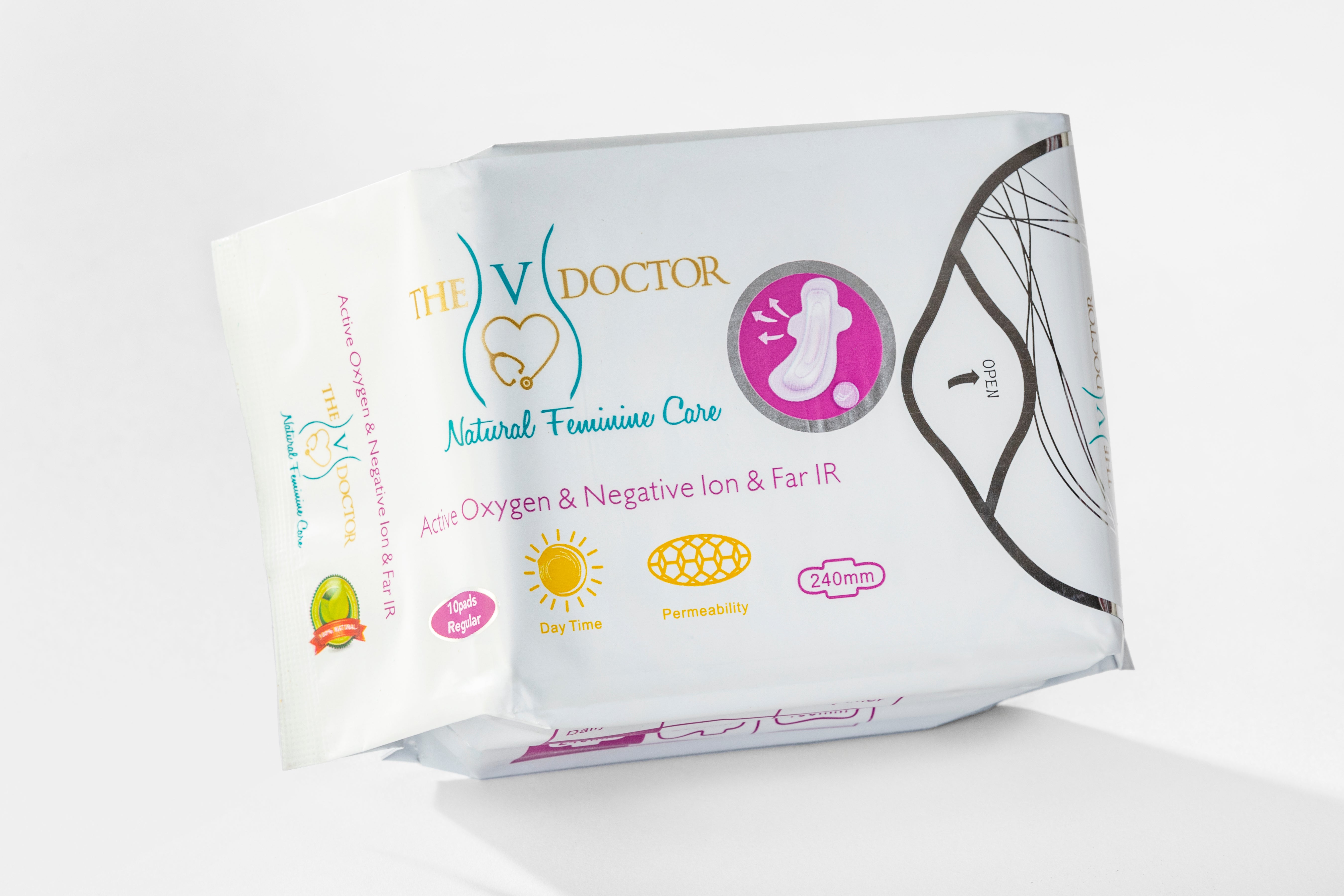 Organic Maxi Pads Regular (Day Time)
