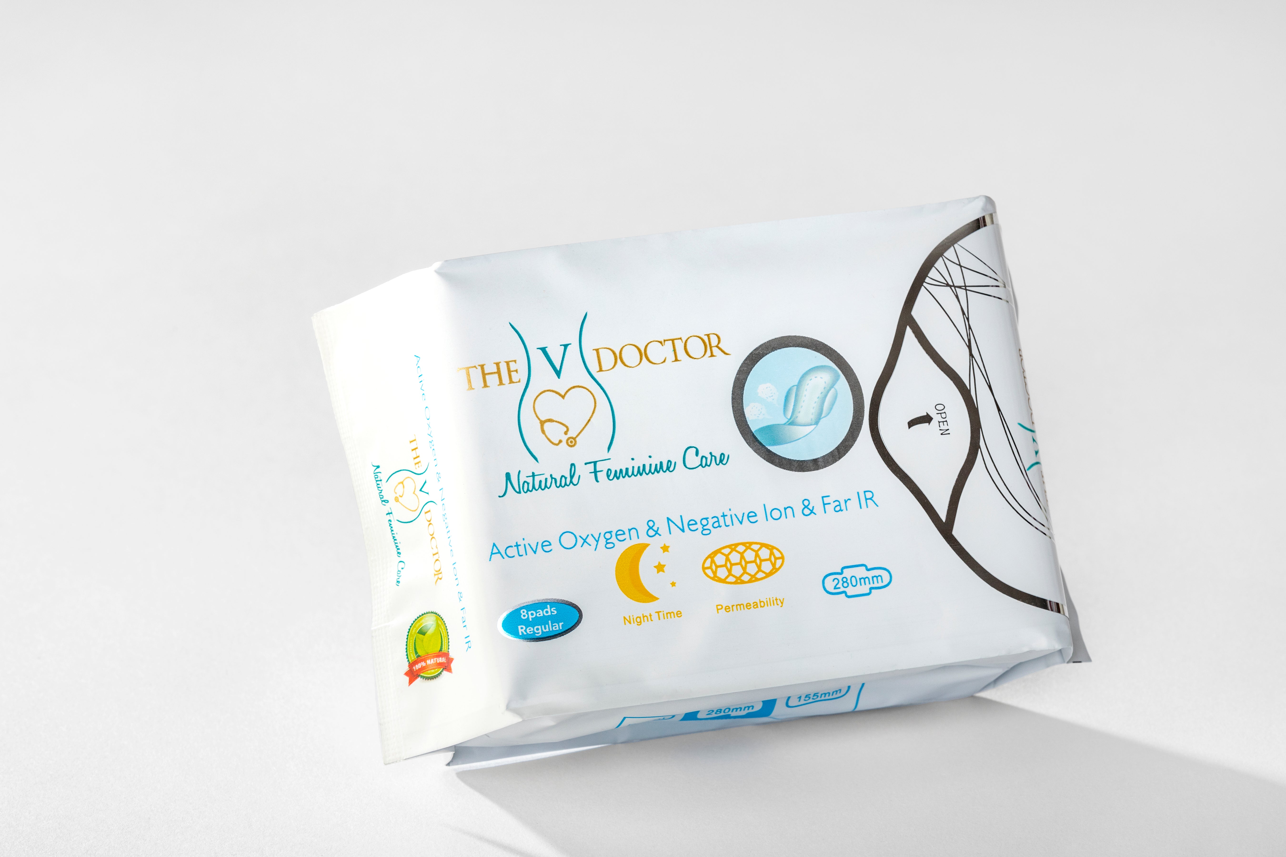 Organic Maxi Pads Super (Night Time)