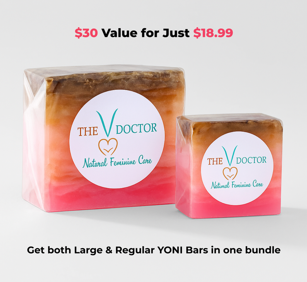 Pretty-V Yoni Bar FLASH SALE – Buy NEW Large Size Bar & Get A Small Size FOR FREE