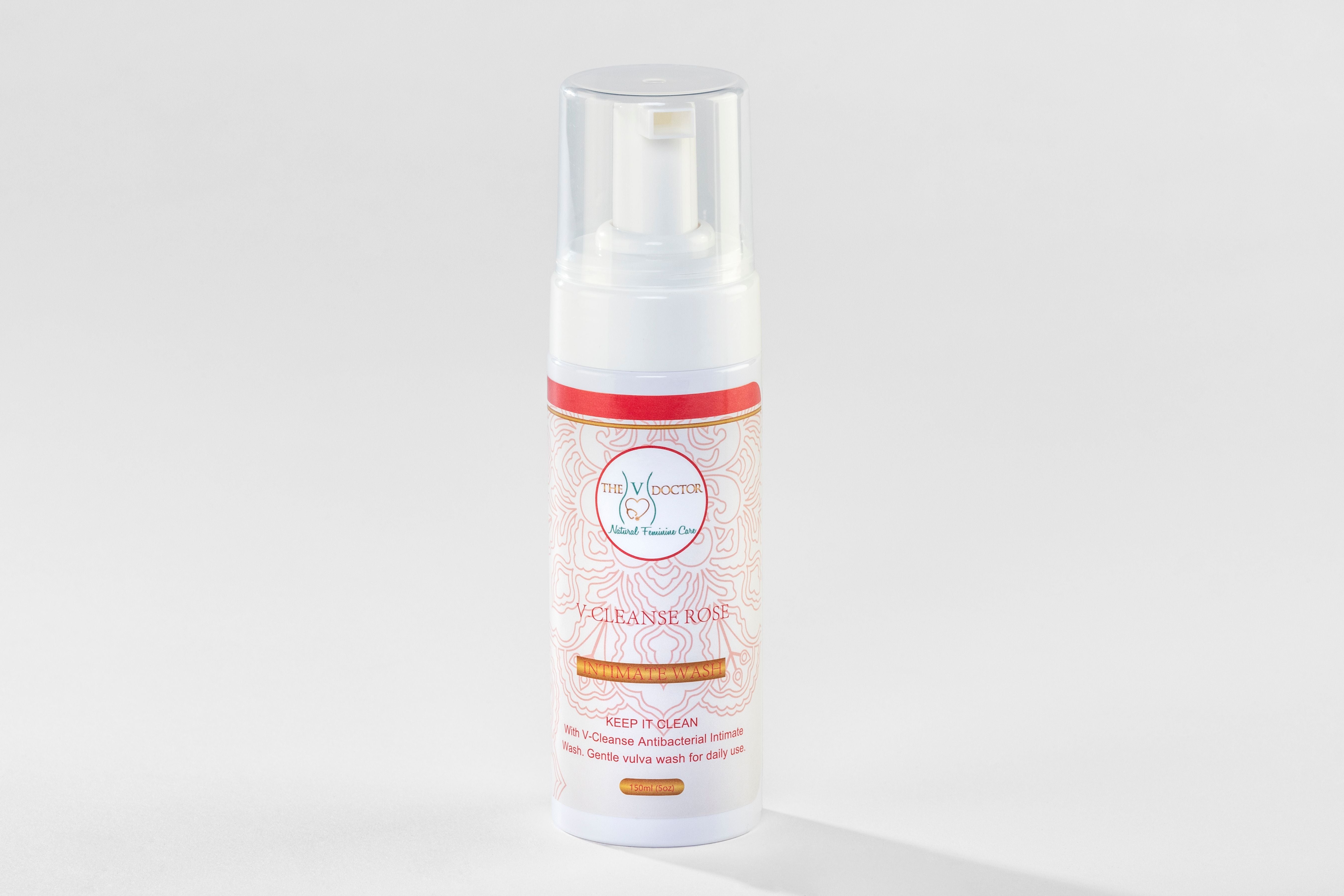 "KEEP IT CLEAN" V-Cleanse Intimate Rose Wash
