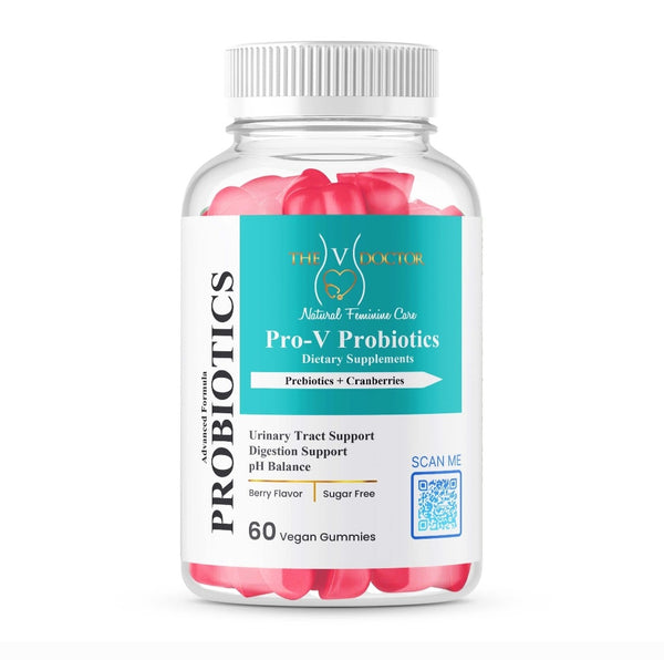 NEW Cranberry PROBIOTICS - Feminine Balance GUMMIES - Prevent Urinary Tract Infections