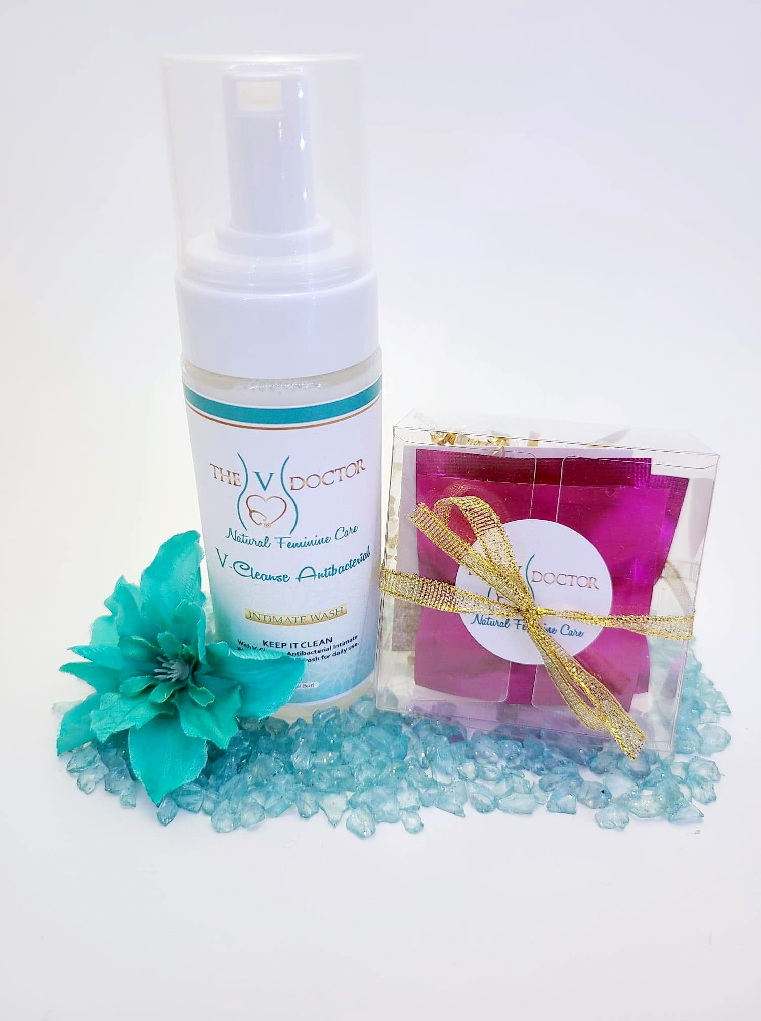 CLEAN AND PURE DUO  "Two Is Company" - The V Doctor Natural Feminine Care