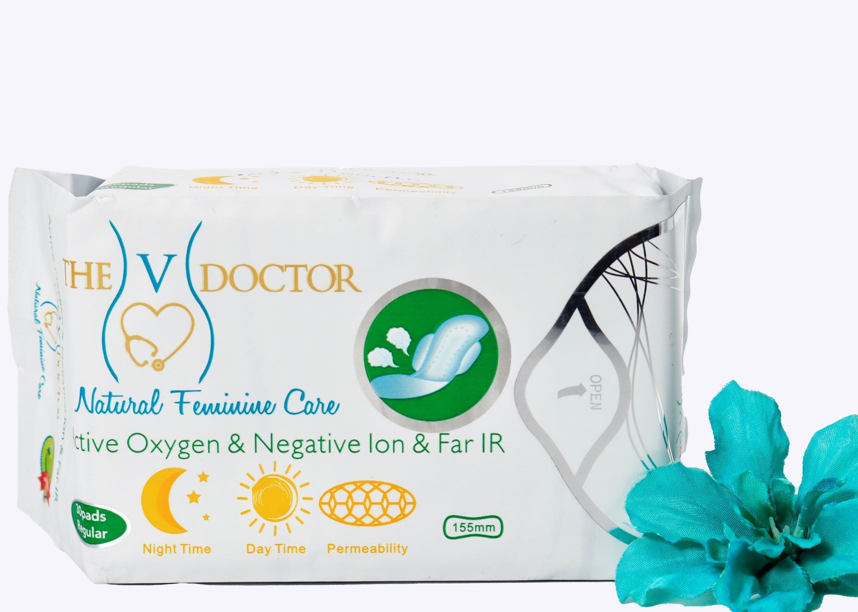 Organic Panty Liners - The V Doctor Natural Feminine Care